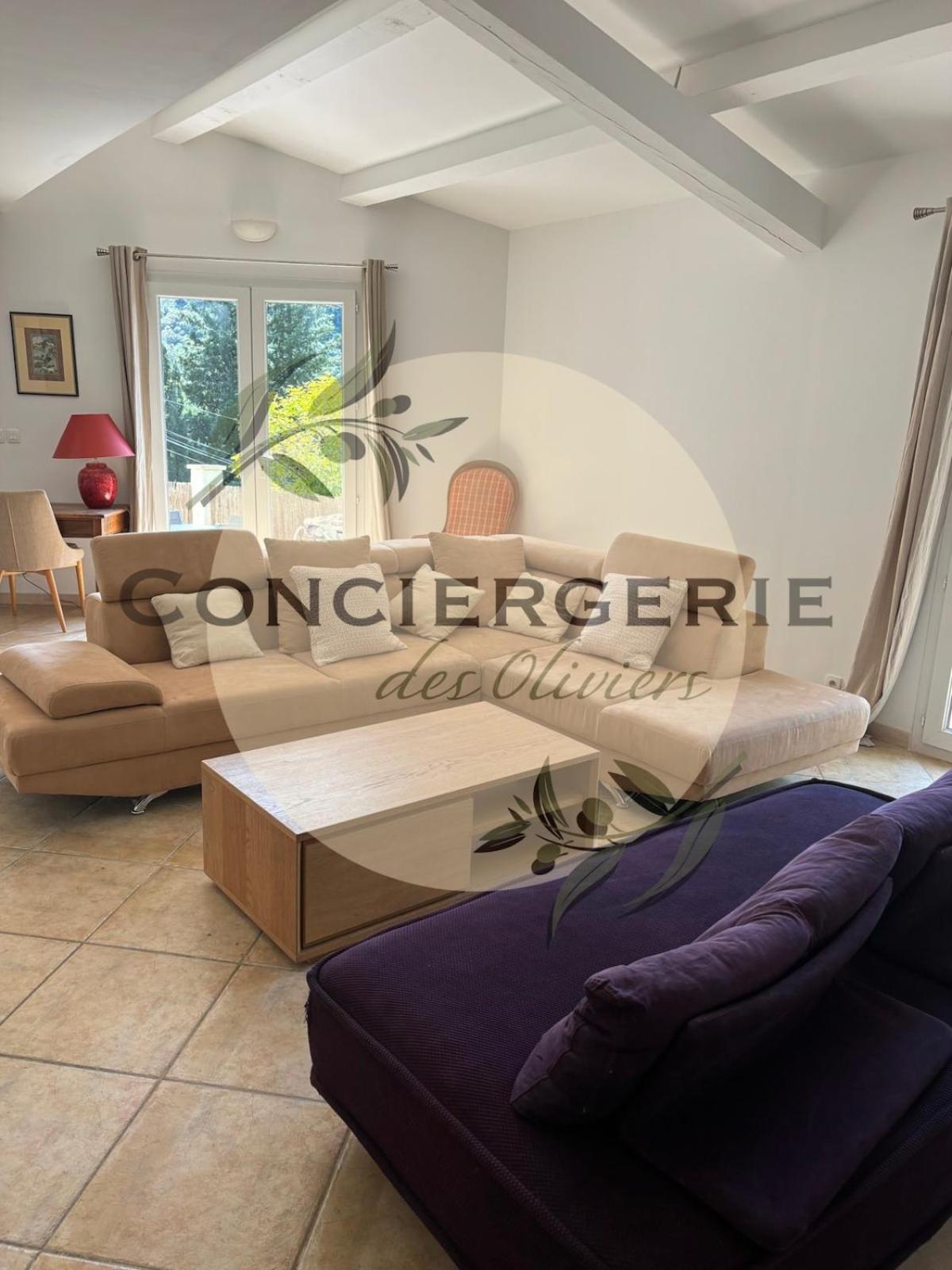 Villa Avec Piscine Belgentier Bagian luar foto