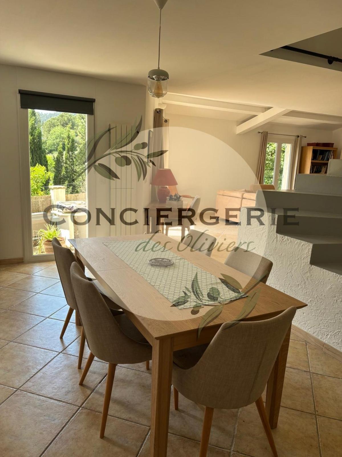 Villa Avec Piscine Belgentier Bagian luar foto